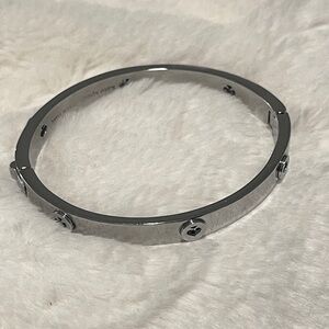 Kate Spade Spot The Spade Studded Hinged Bangle